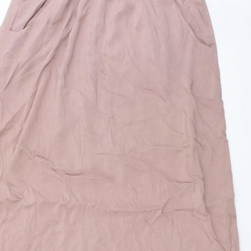 New Look  Womens Pink   A-Line Skirt Size 8