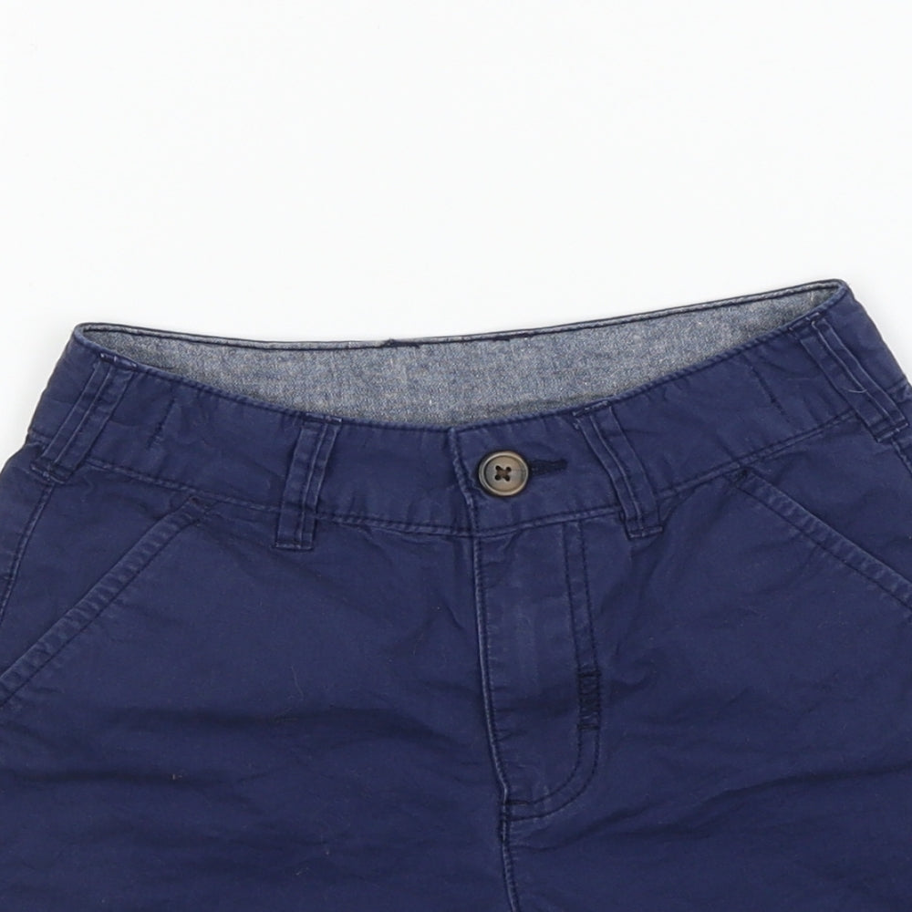 George  Boys Blue   Chino Shorts Size 6-7 Years