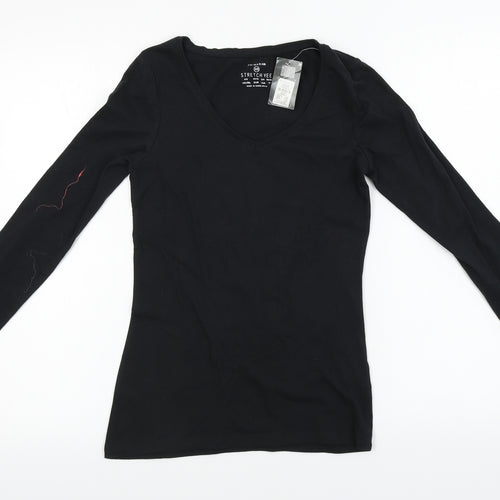 Primark Womens Black   Basic T-Shirt Size XS