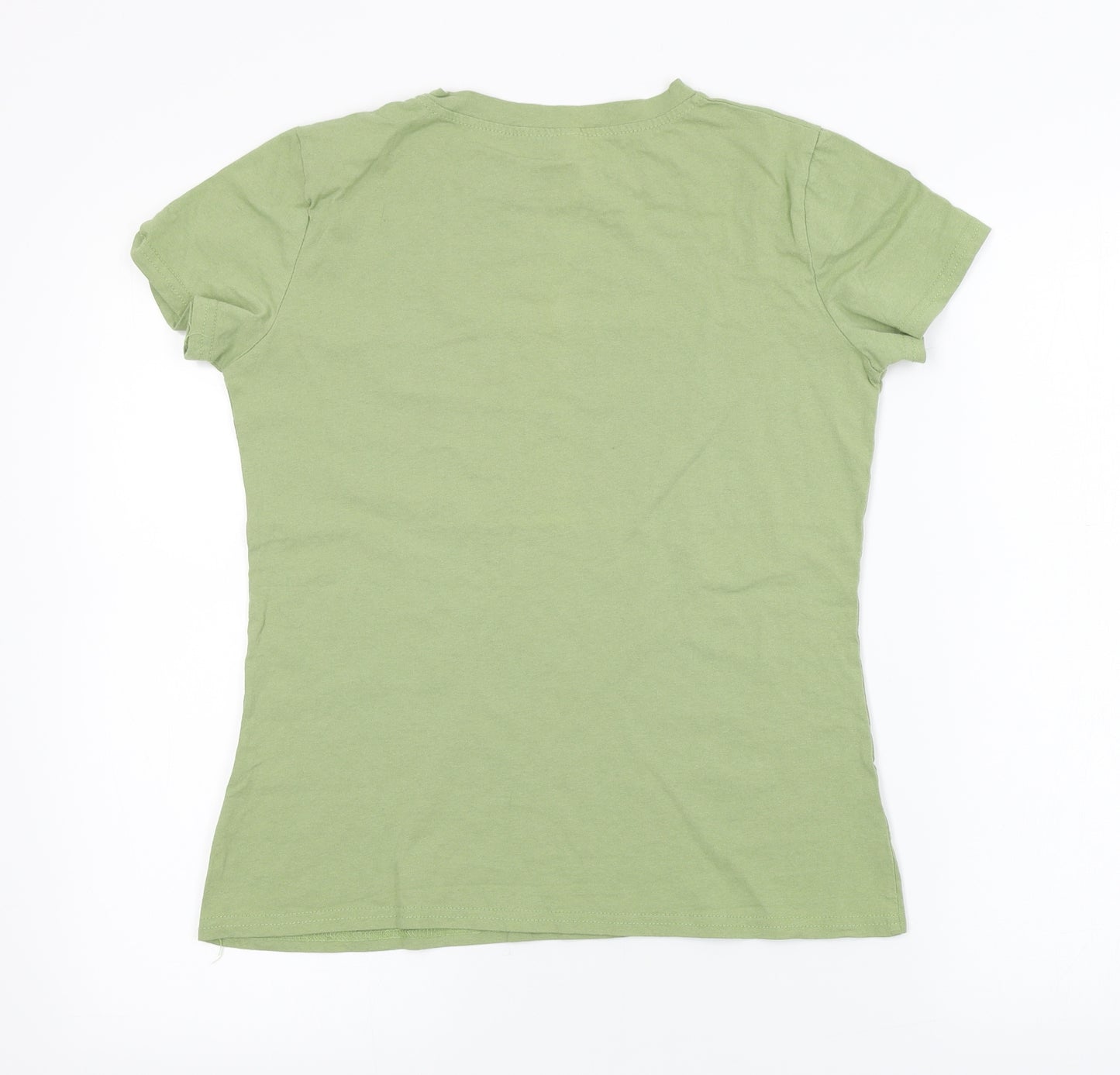 Preworn Womens Green   Basic T-Shirt Size M