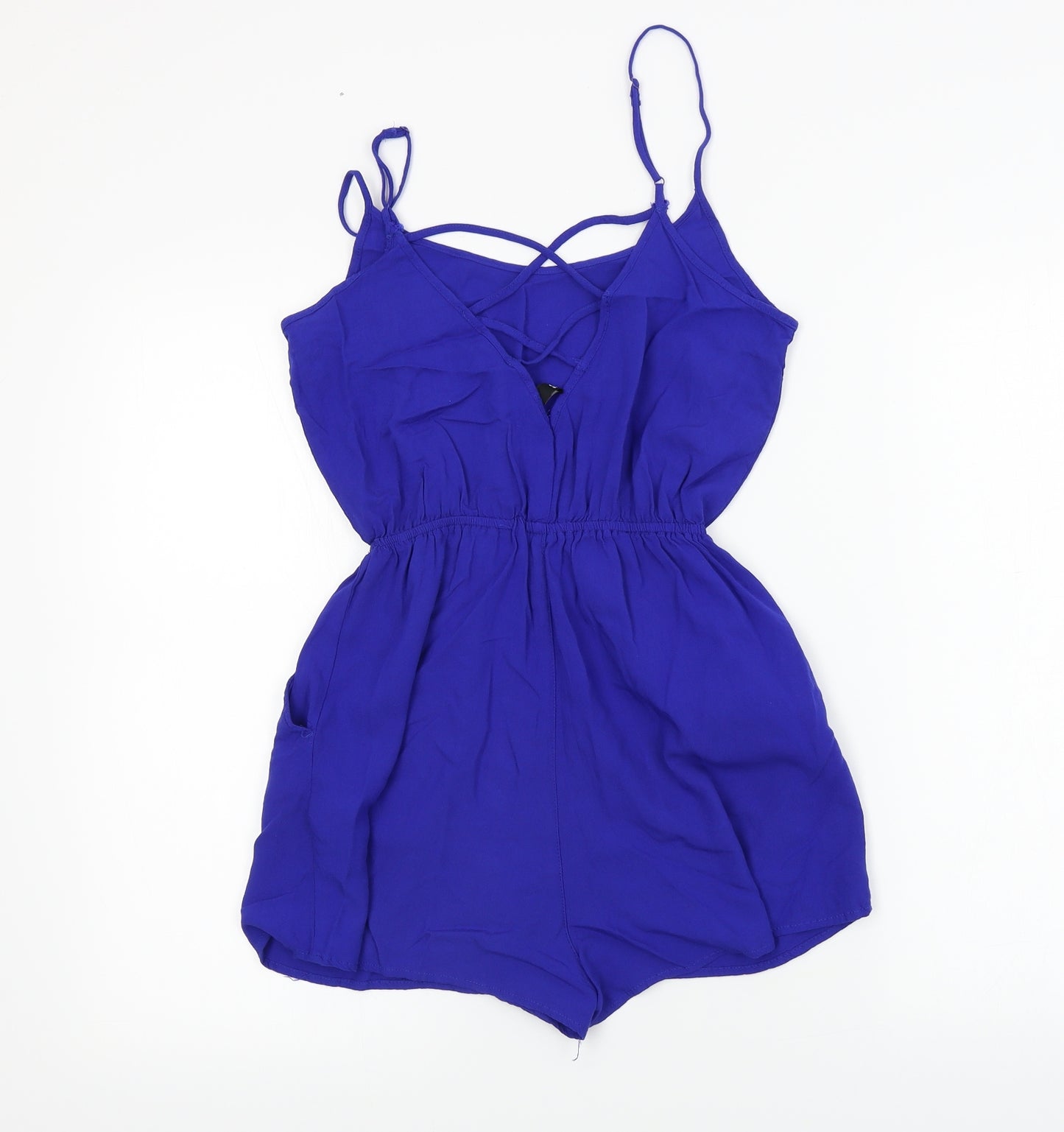 H&M  Womens Blue   Jumpsuit One-Piece Size 10