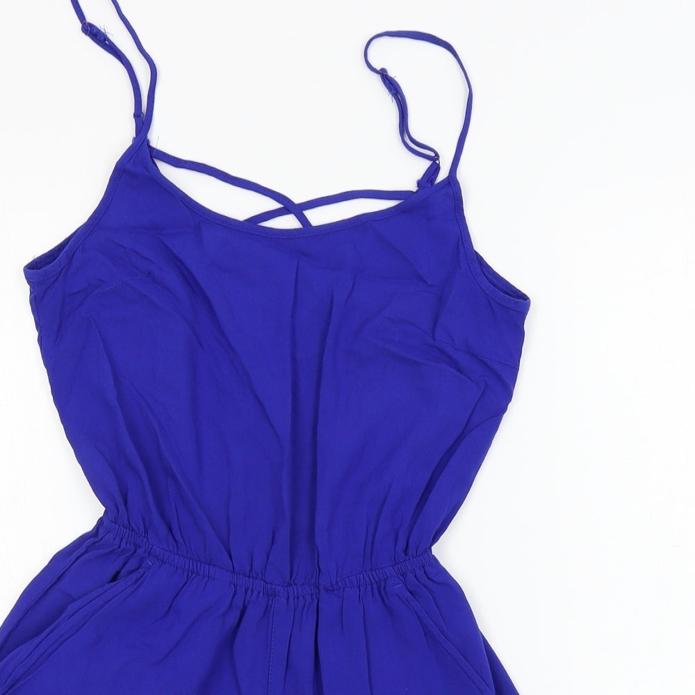 H&M  Womens Blue   Jumpsuit One-Piece Size 10