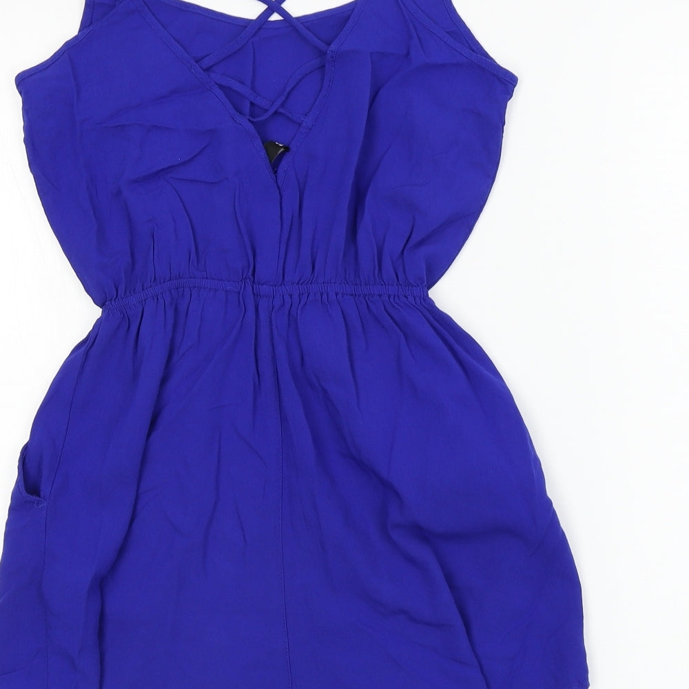 H&M  Womens Blue   Jumpsuit One-Piece Size 10