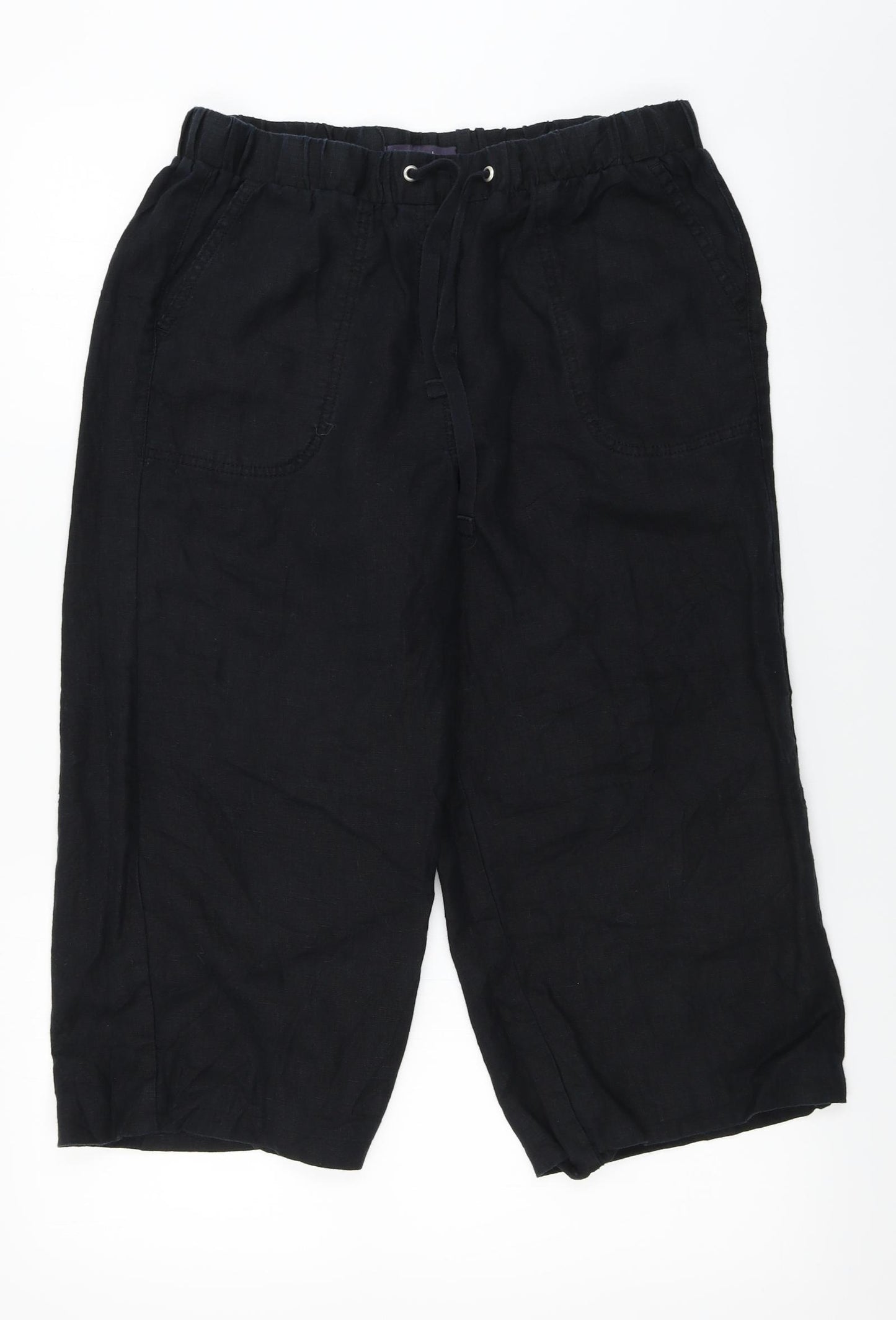Marks and Spencer  Womens Blue   Trousers  Size 12 L20 in