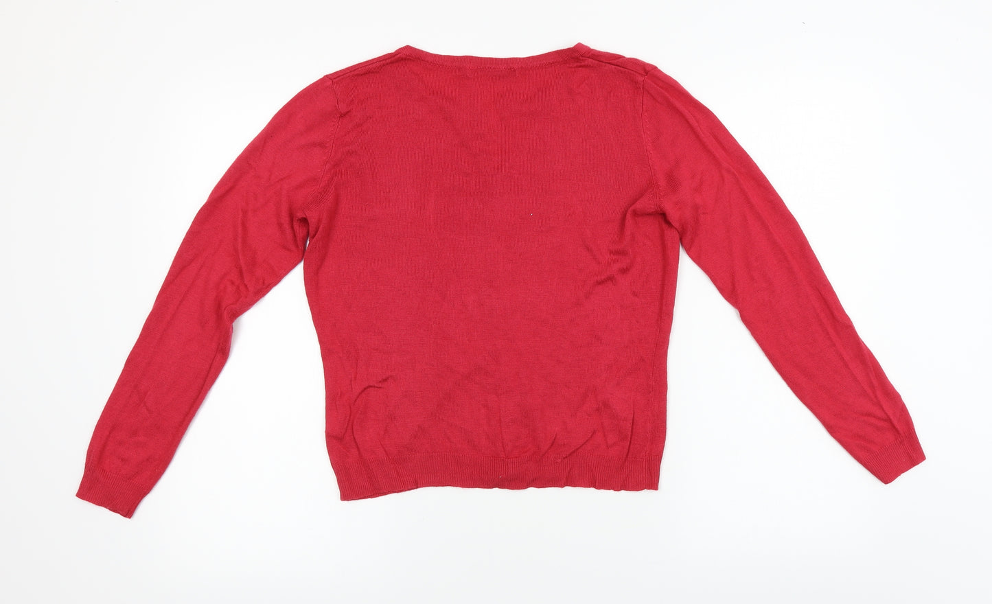 Atmosphere  Womens Red   Cardigan Jumper Size 12