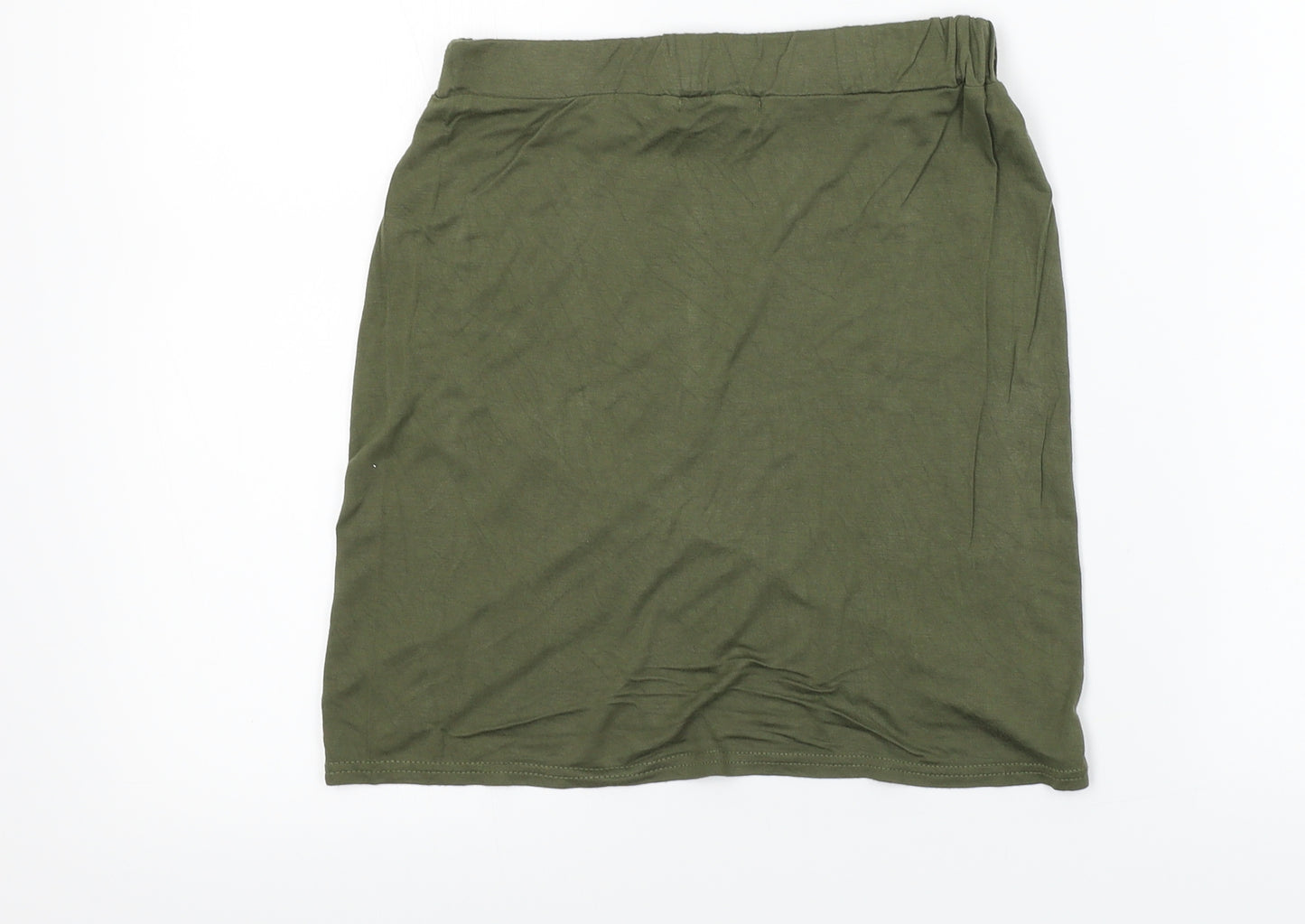 PRETTYLITTLETHING Womens Green   A-Line Skirt Size 12