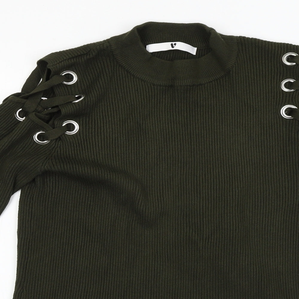 Very   Womens Green   Pullover Jumper Size 12