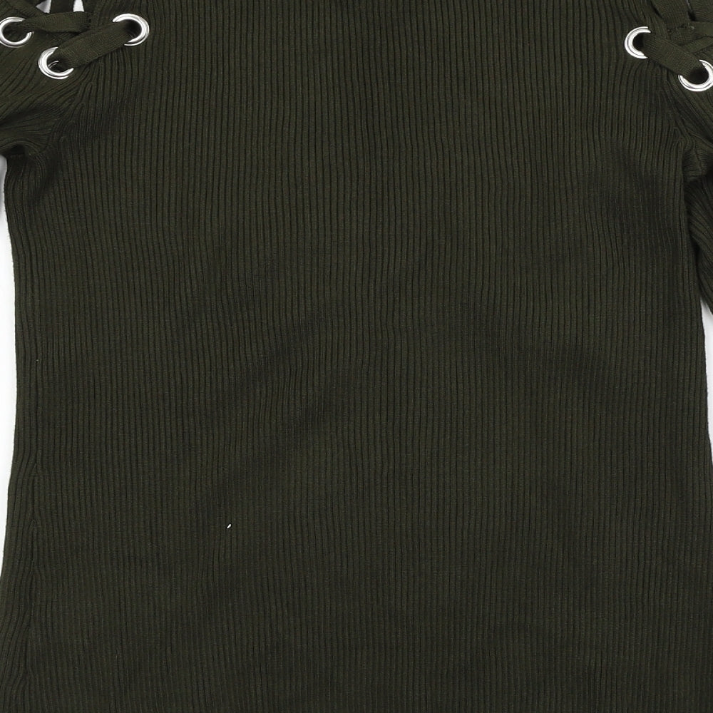 Very   Womens Green   Pullover Jumper Size 12