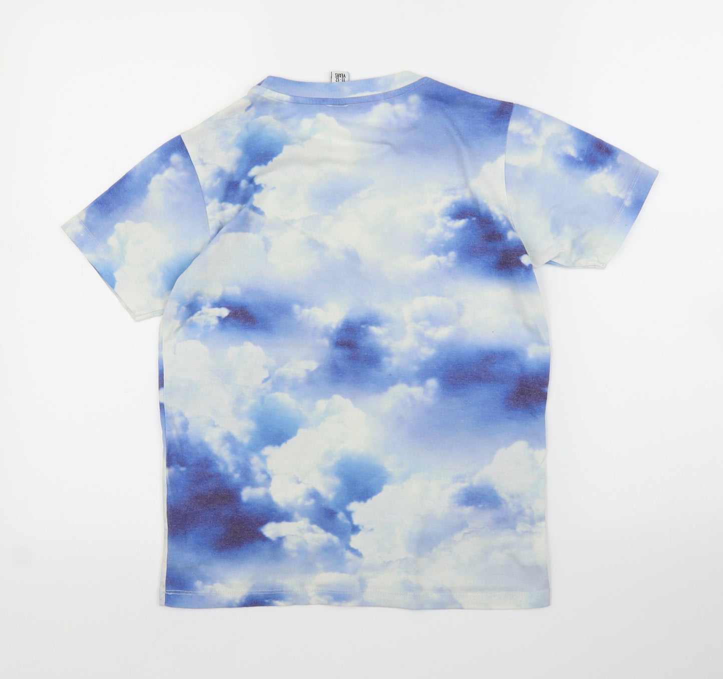 Hype Boys Blue   Basic T-Shirt Size 11 Years