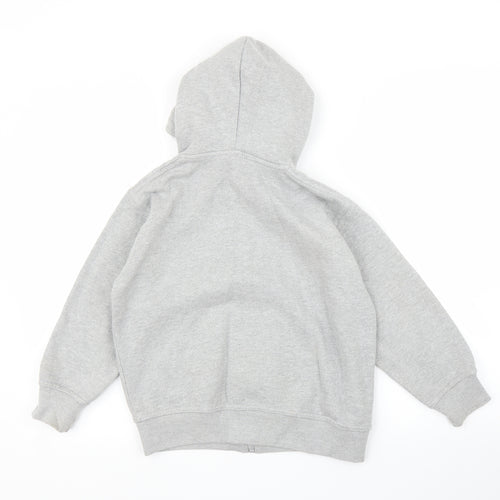 Emporio Armani Ea7 Boys Grey   Full Zip Hoodie Size 9-10 Years