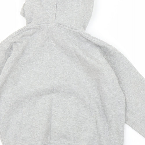 Emporio Armani Ea7 Boys Grey   Full Zip Hoodie Size 9-10 Years