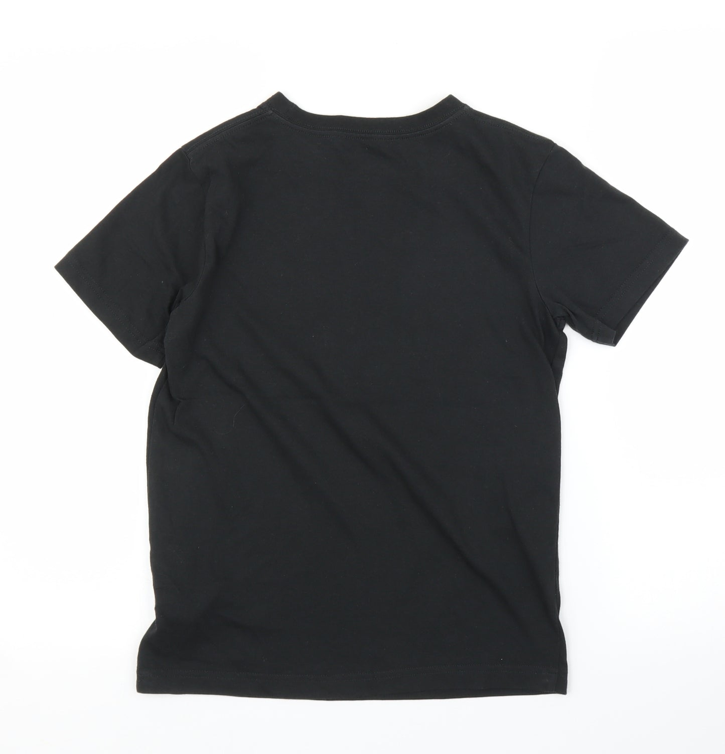 Dri Fit Boys Black   Basic T-Shirt Size 11 Years