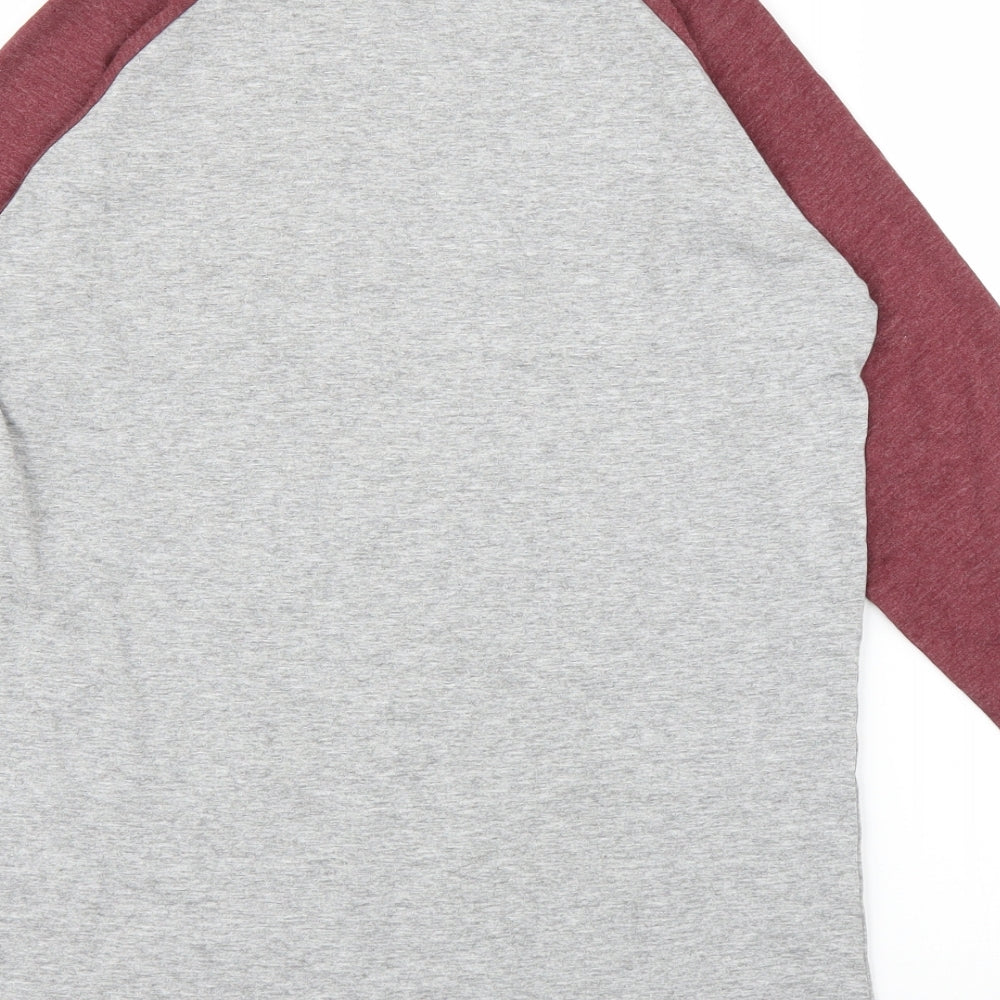 VANS Boys Grey   Basic T-Shirt Size L