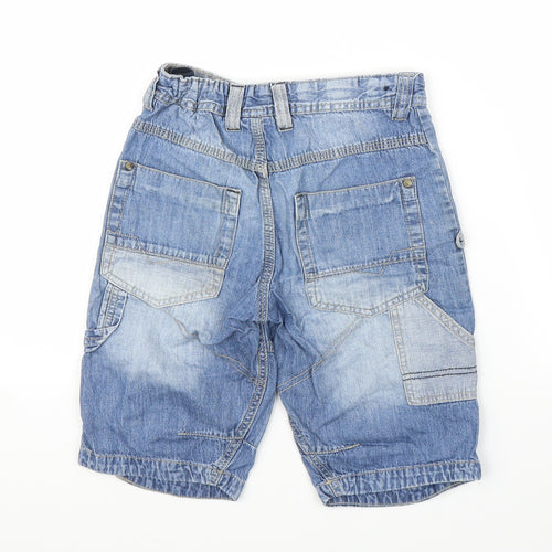 NEXT Boys Blue  Denim Cargo Shorts Size 10 Years