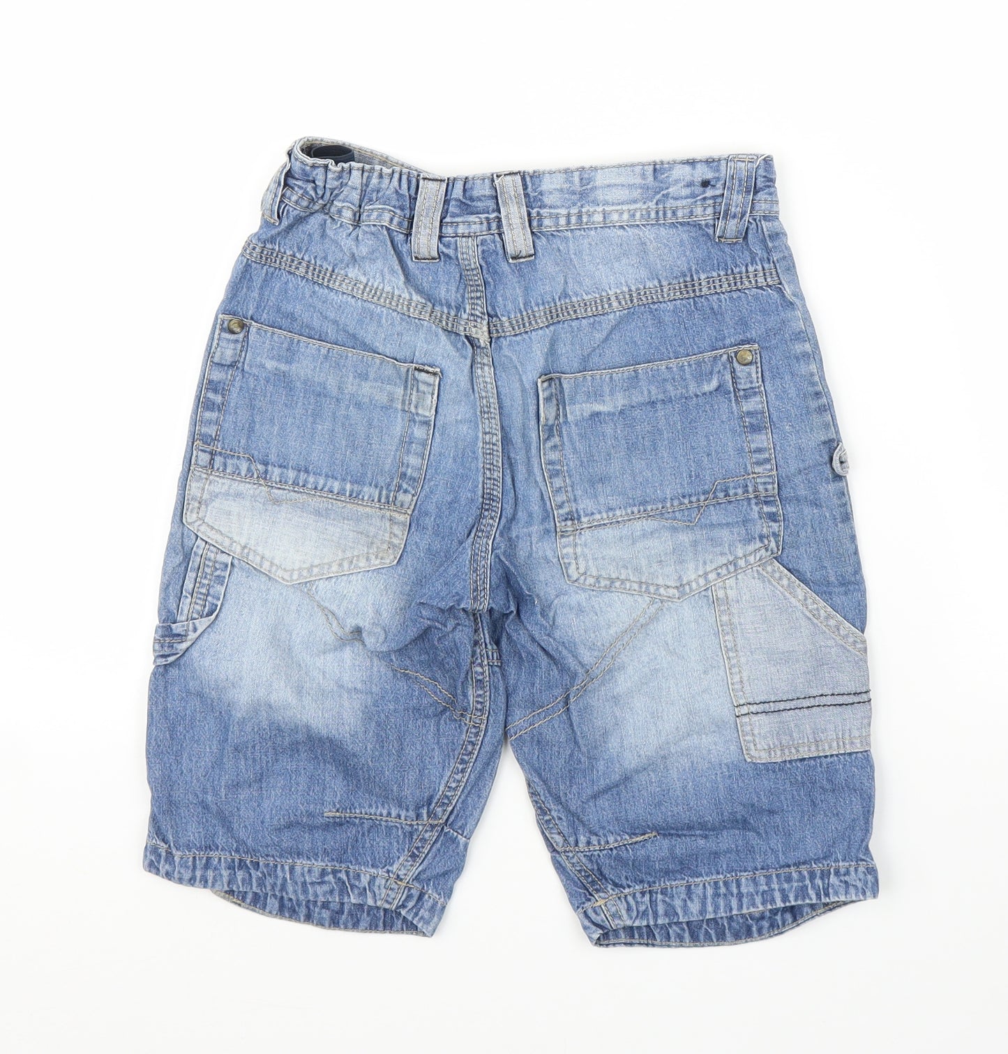 NEXT Boys Blue  Denim Cargo Shorts Size 10 Years