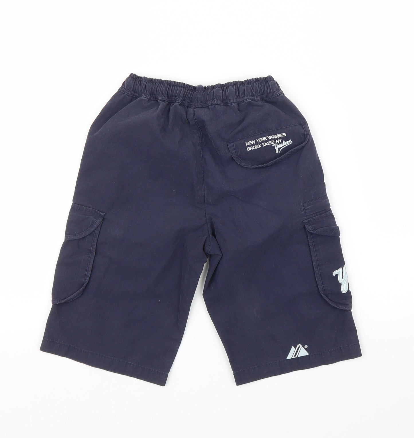 Major Athletic Boys Blue   Bermuda Shorts Size 4-5 Years