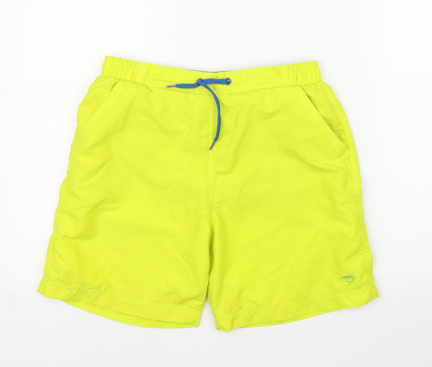 Blue Zoo Boys Yellow   Bermuda Shorts Size 13-14 Years