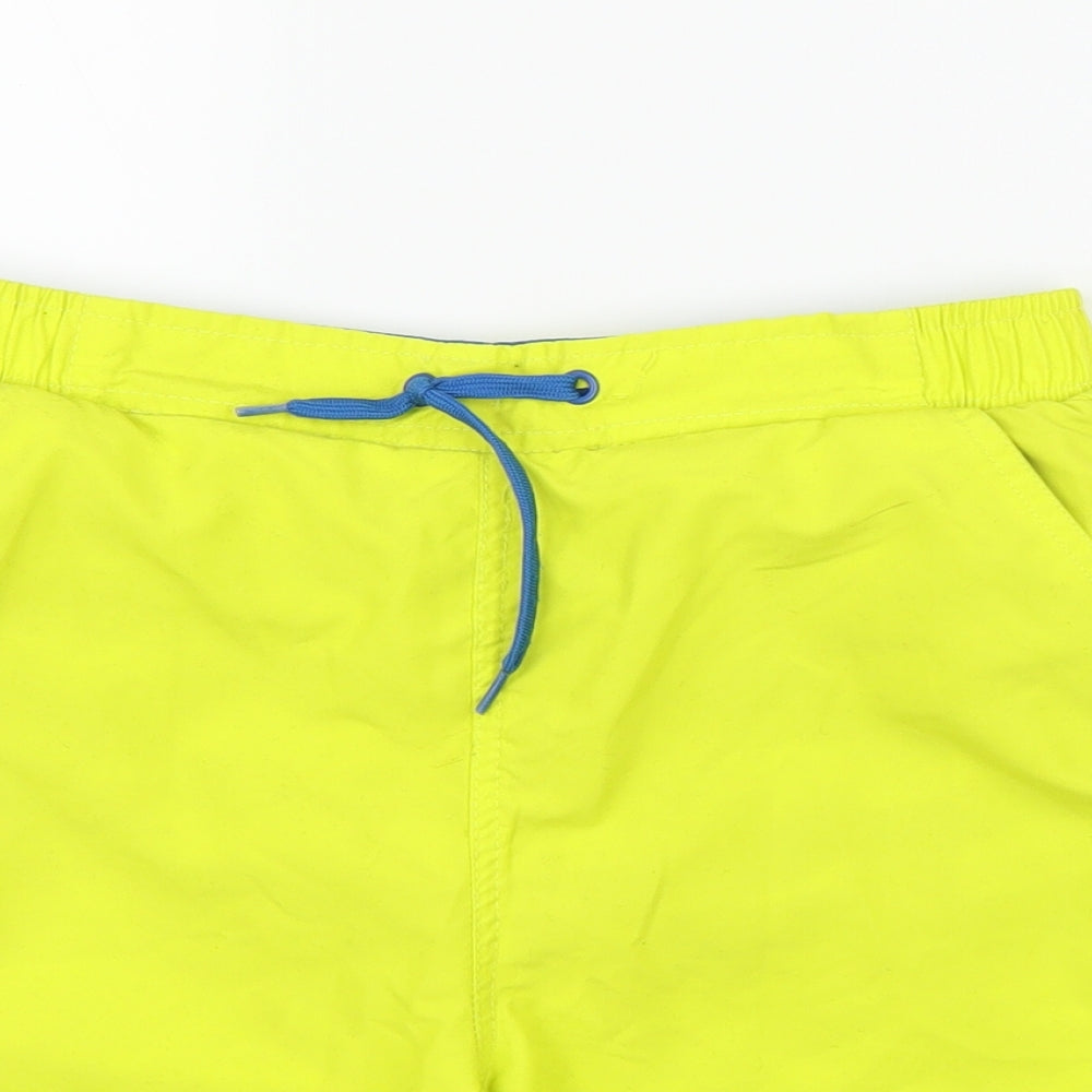Blue Zoo Boys Yellow   Bermuda Shorts Size 13-14 Years