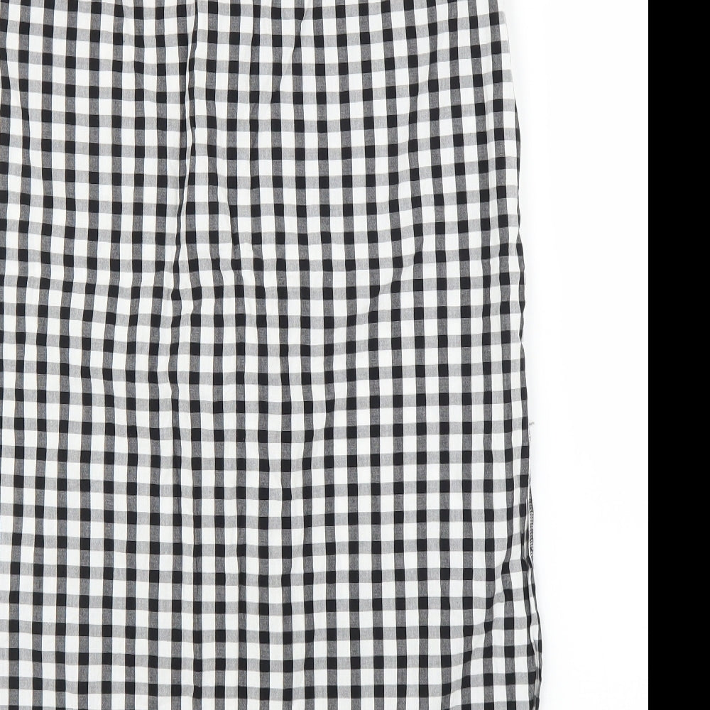 River Island Womens Black Check  Straight & Pencil Set Size 14