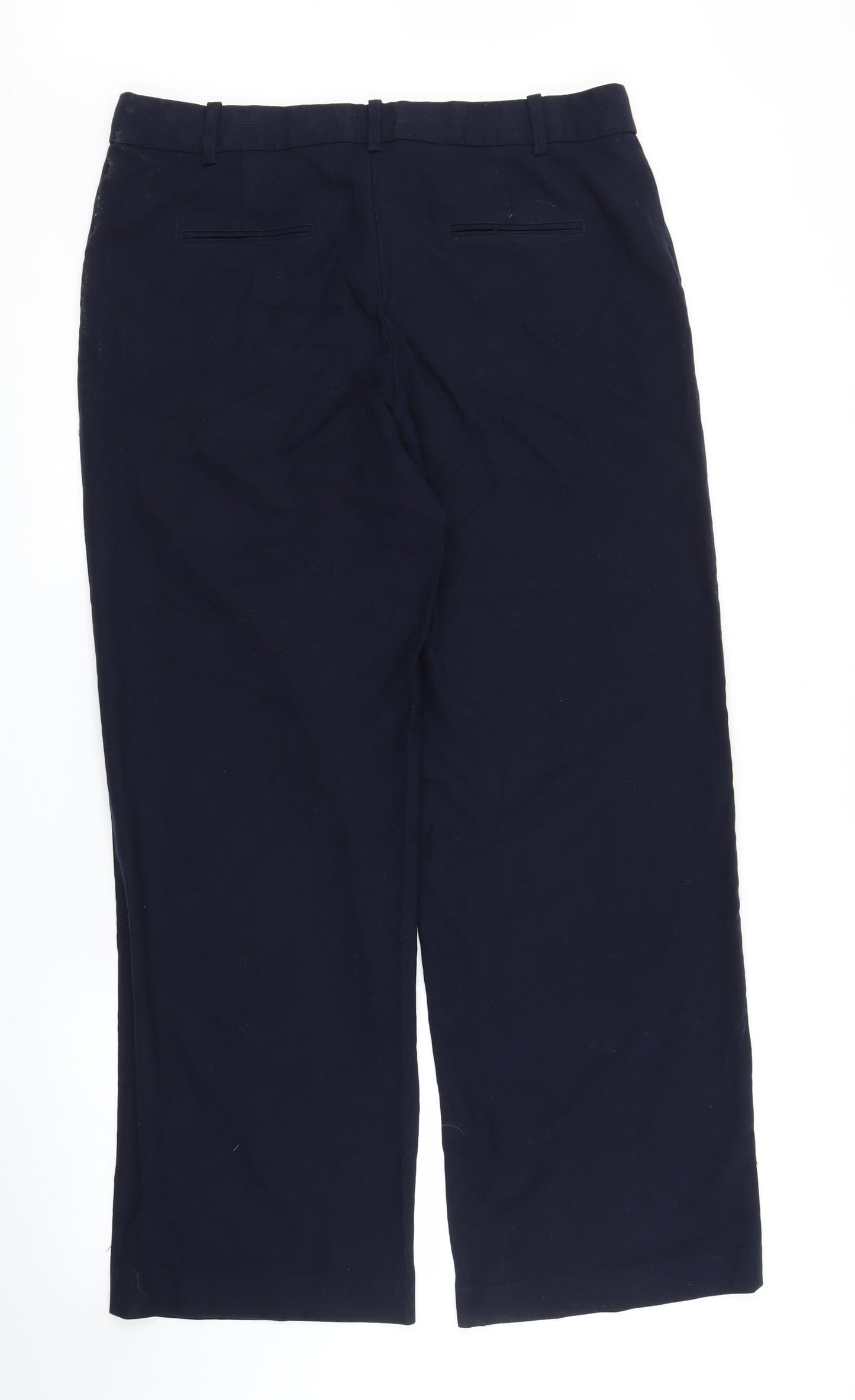 NEXT Womens Blue   Trousers  Size 14 L27 in
