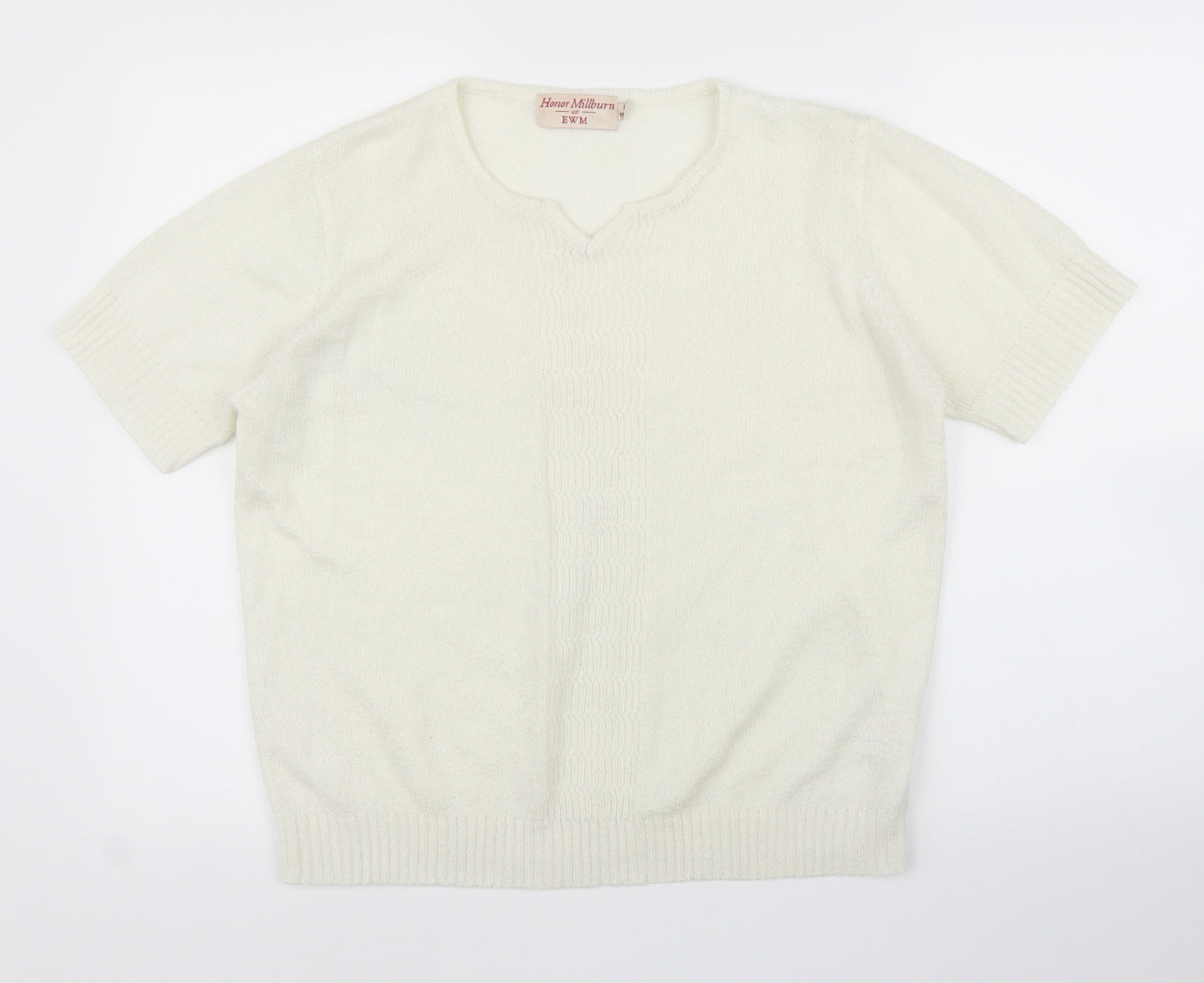 EWM Womens White   Basic Blouse Size 18