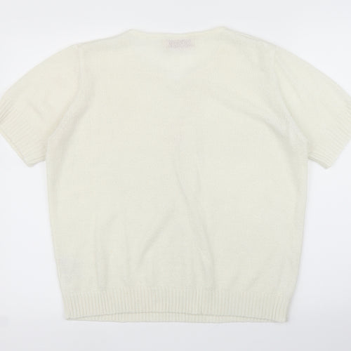EWM Womens White   Basic Blouse Size 18