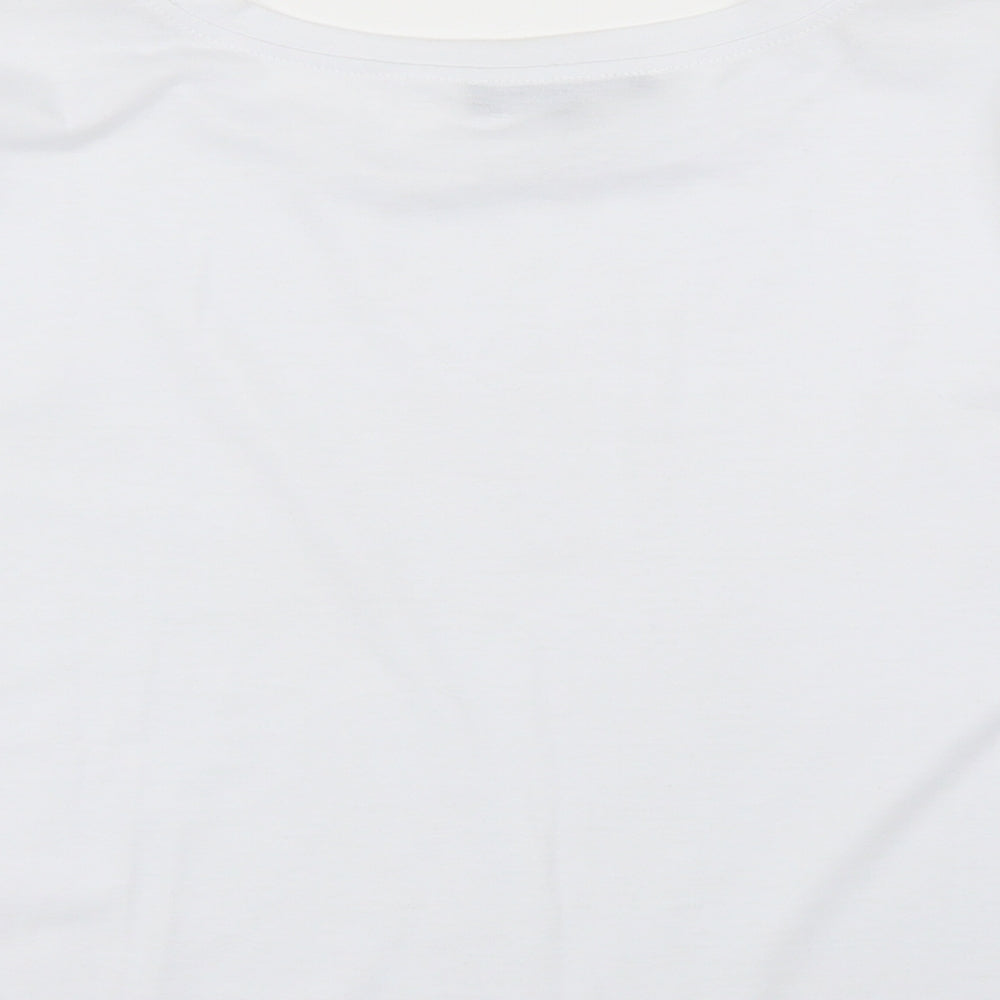 Cameo Rose Womens White   Basic T-Shirt Size 18