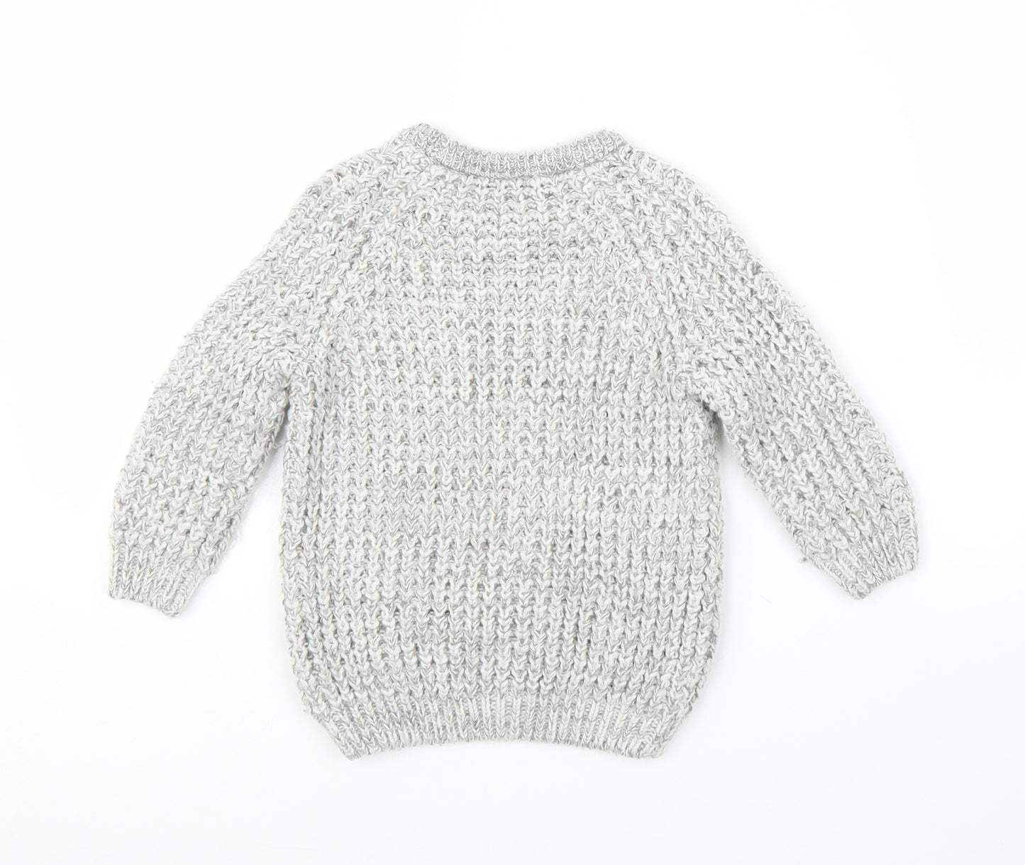 George Boys Grey   Pullover Jumper Size 12-18 Months