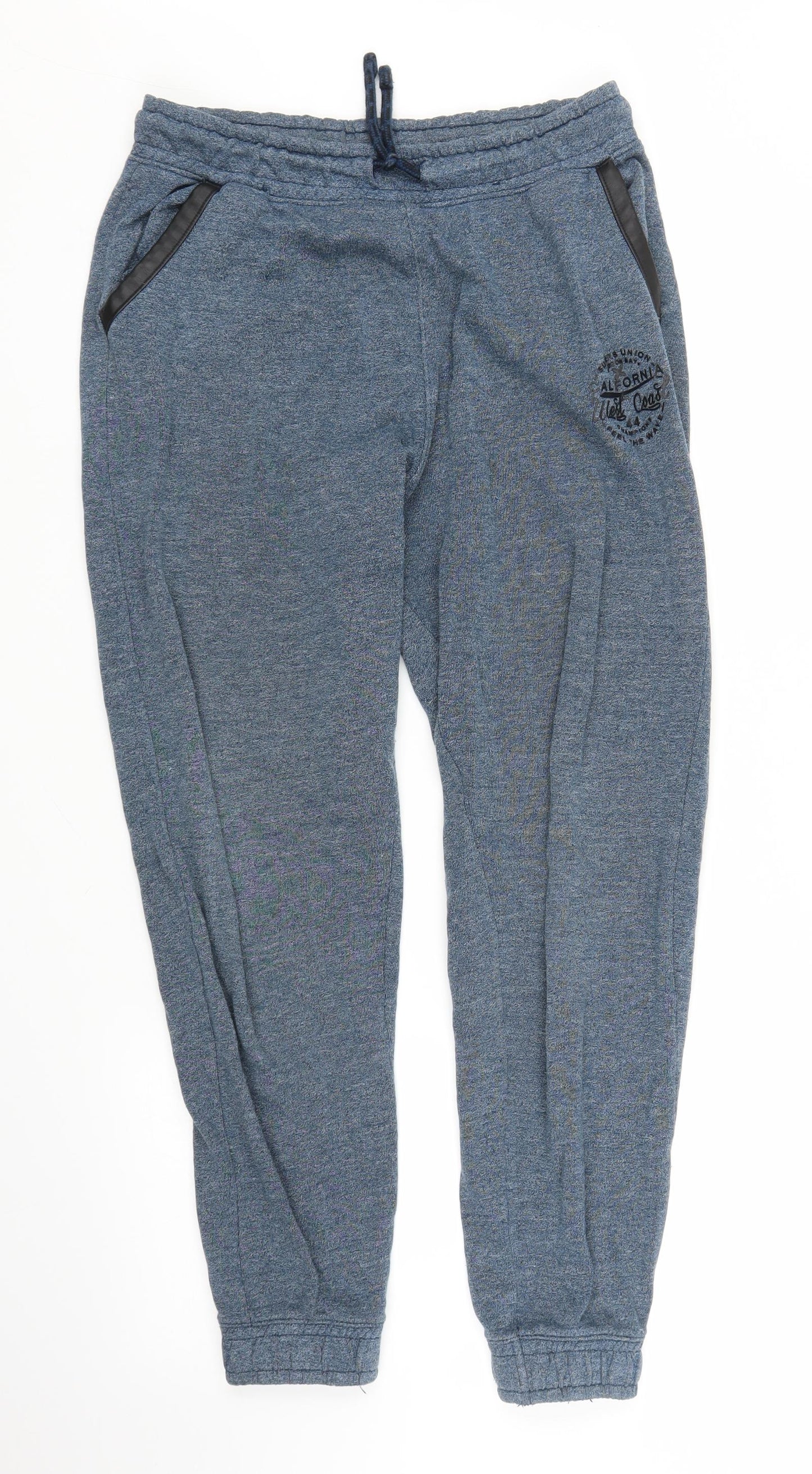 F&F Boys Blue   Sweatpants Trousers Size 13 Years