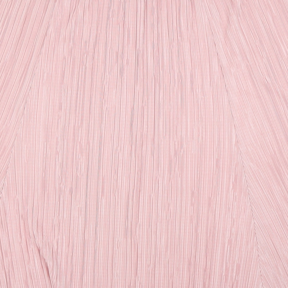 Forever Womens Pink   A-Line Skirt Size 2XL