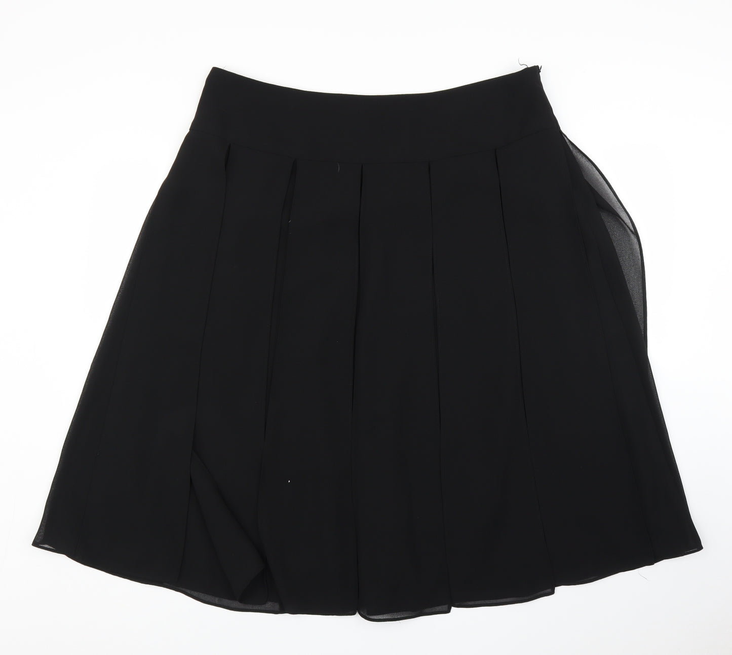 Roman Womens Black   A-Line Skirt Size 20