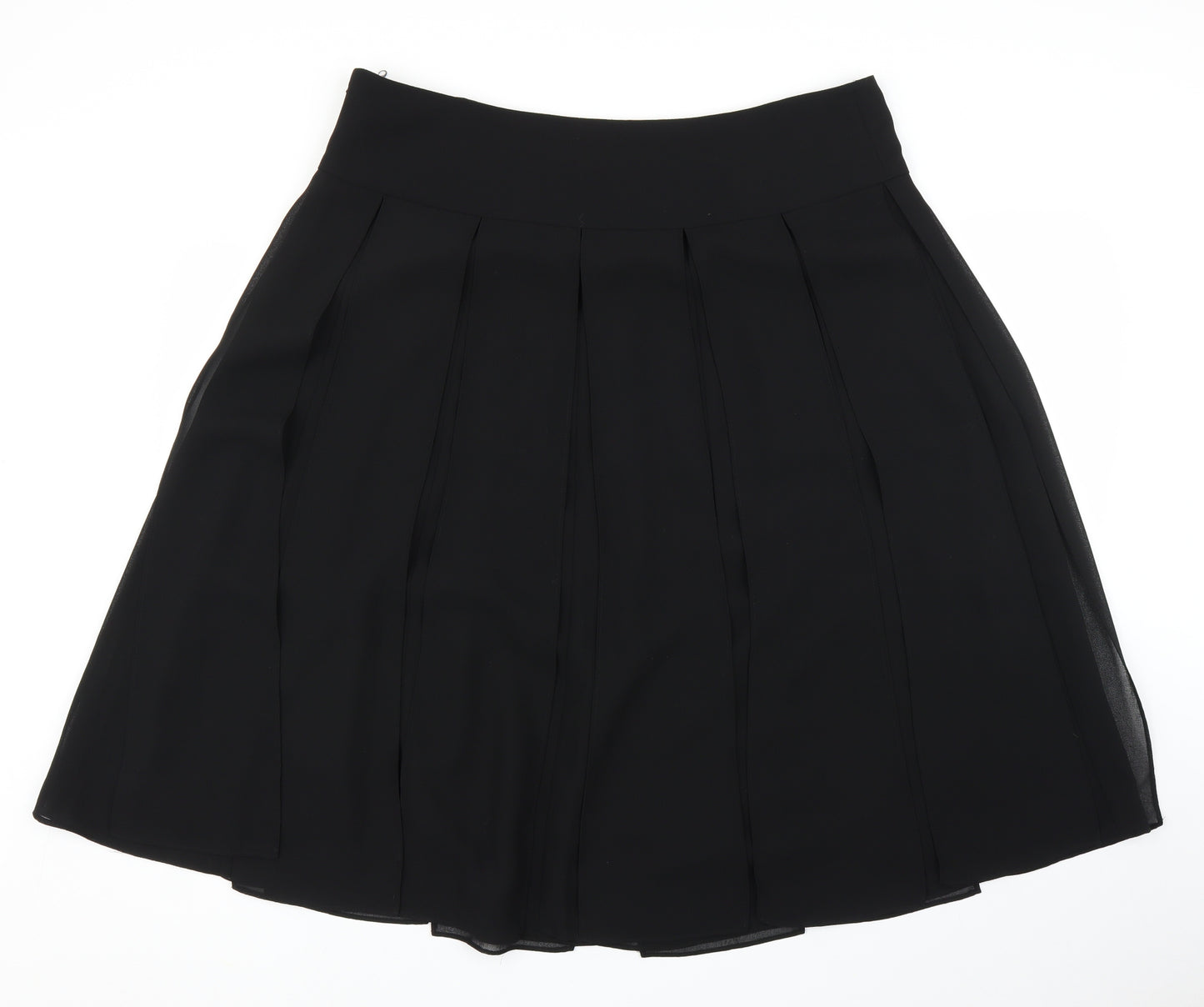 Roman Womens Black   A-Line Skirt Size 20