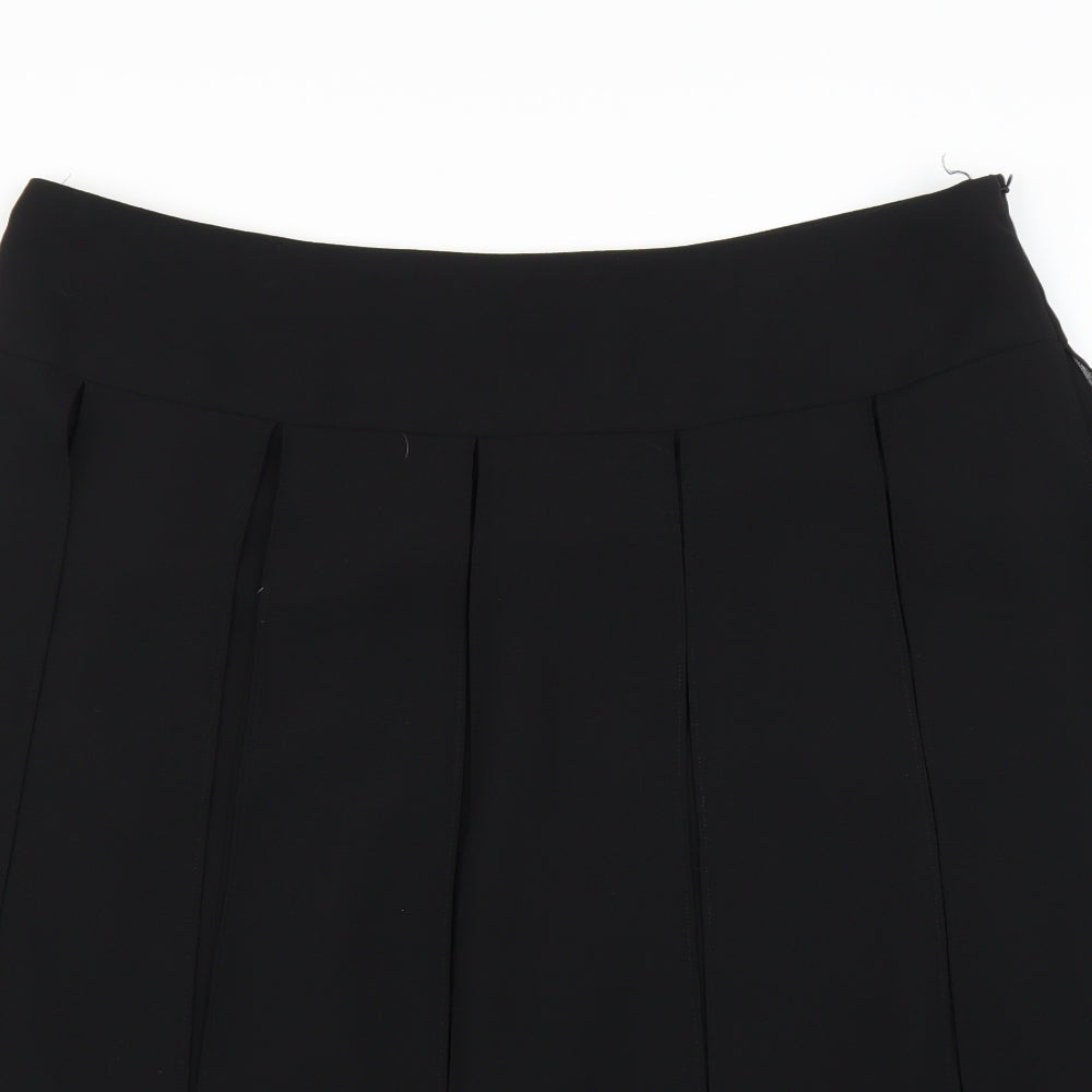 Roman Womens Black   A-Line Skirt Size 20