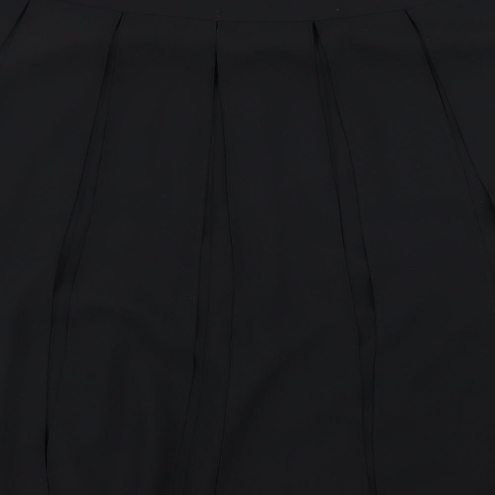 Roman Womens Black   A-Line Skirt Size 20