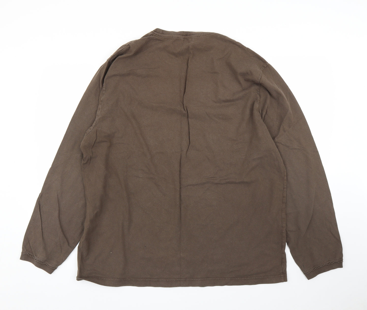 Lee Cooper Mens Brown    T-Shirt Size 2XL