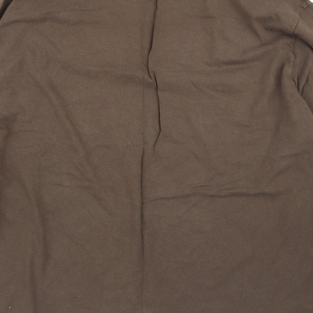 Lee Cooper Mens Brown    T-Shirt Size 2XL