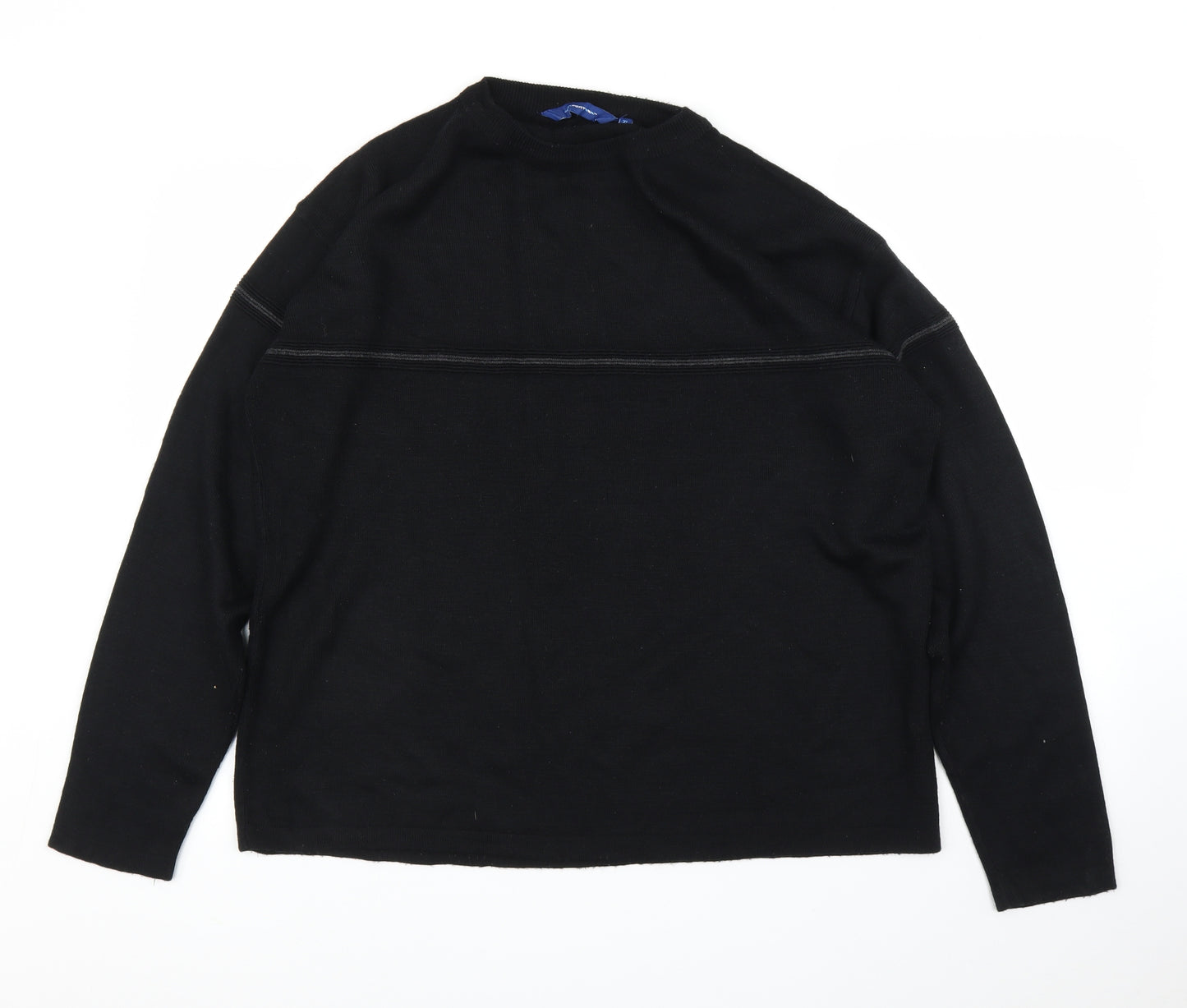 Freeport Mens Black   Pullover Jumper Size XL