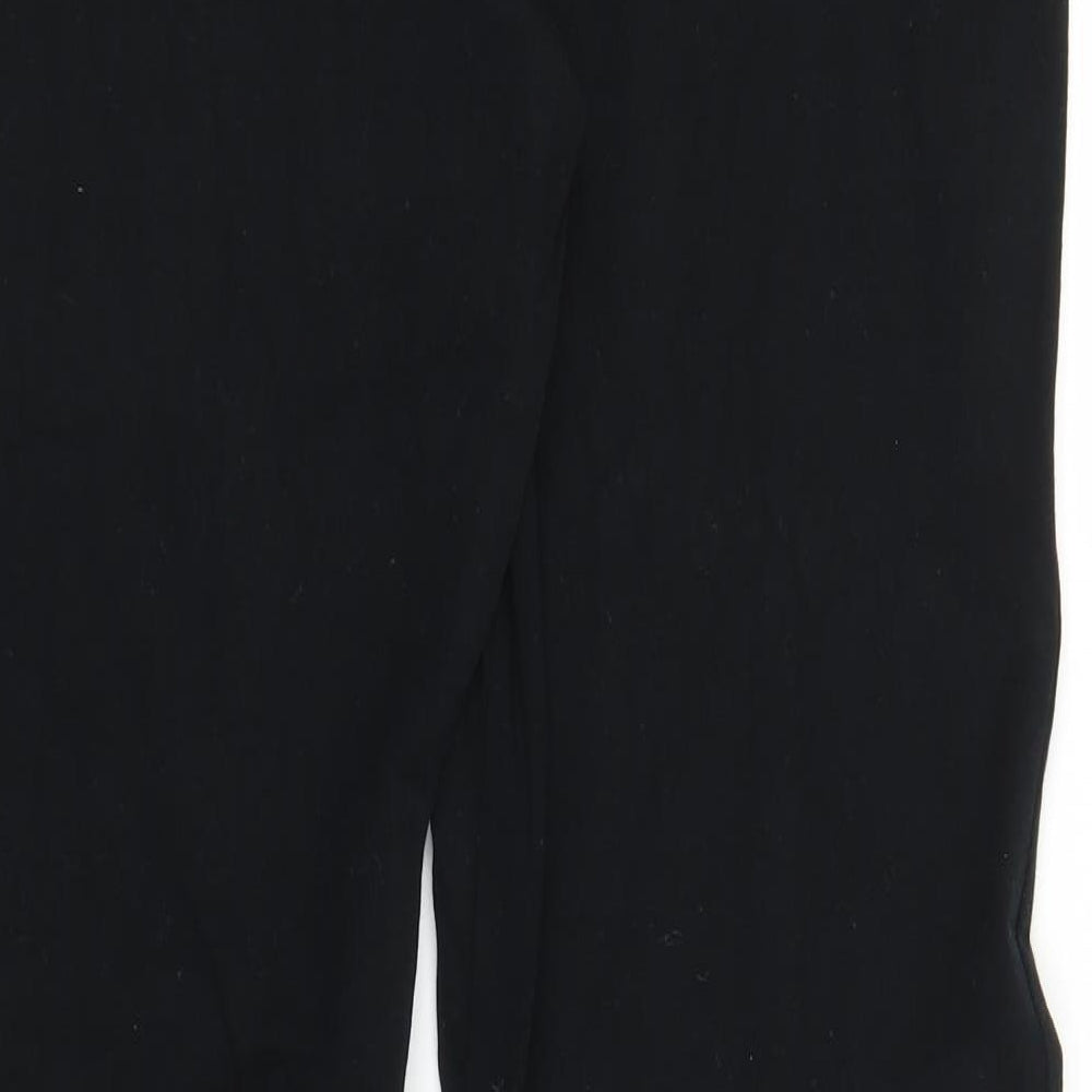 M&S Womens Black   Sweatpants Trousers Size 18 L29 in
