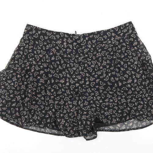 Primark Womens Black   Cut-Off Shorts Size 8