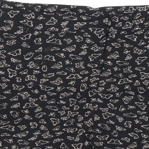 Primark Womens Black   Cut-Off Shorts Size 8