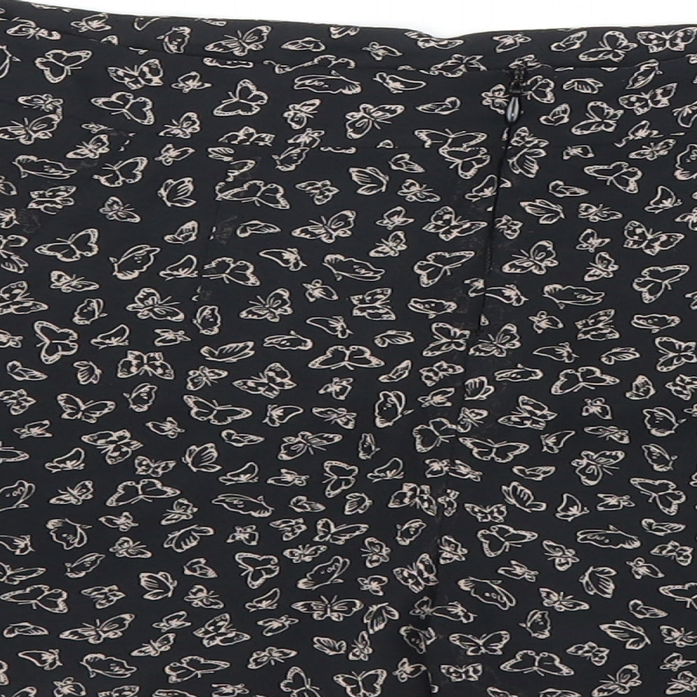 Primark Womens Black   Cut-Off Shorts Size 8