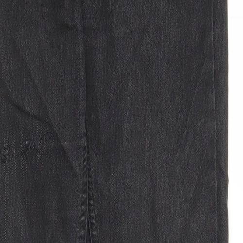 M&S Womens Black  Denim Skinny Jeans Size 6 L27 in