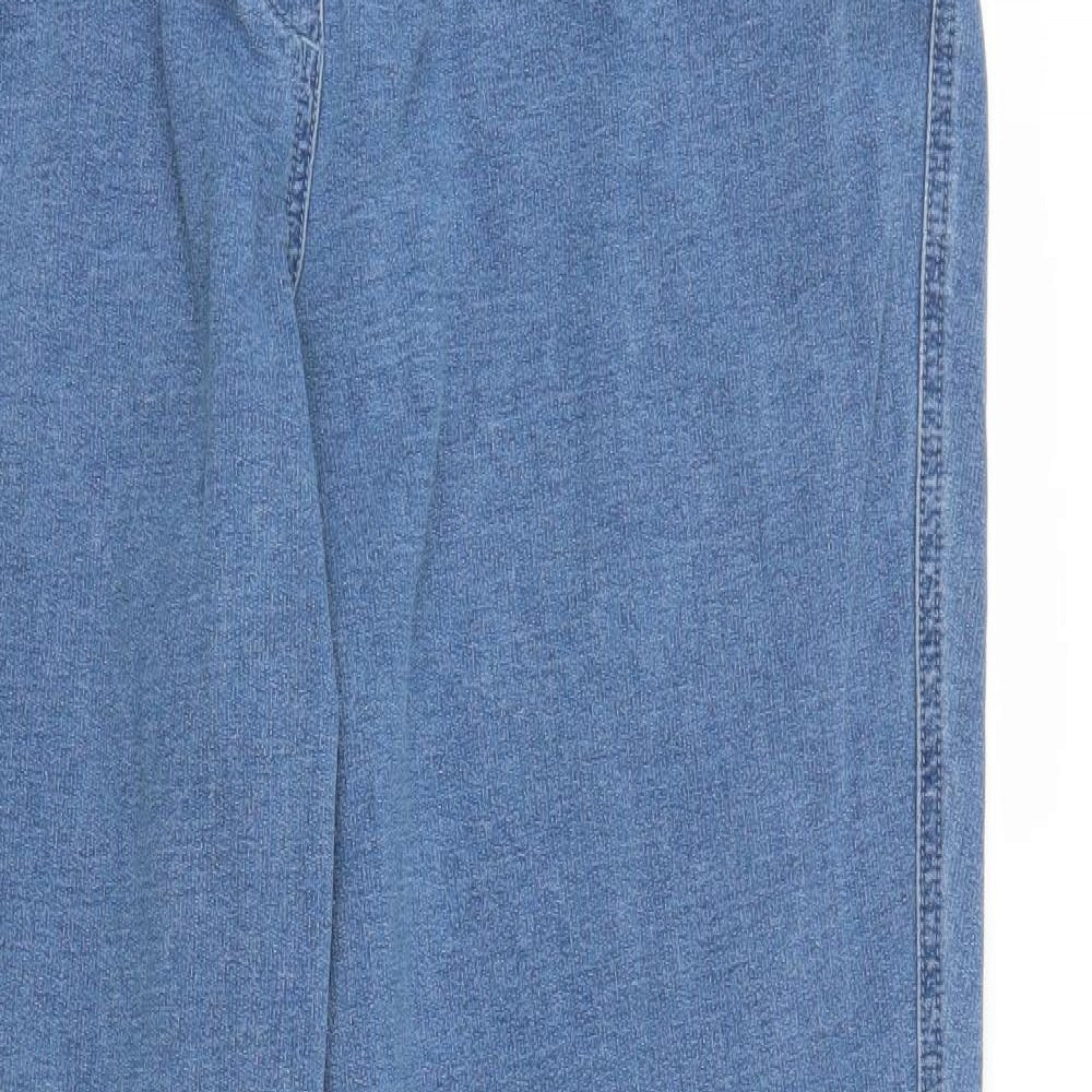 Dream Dreamers Womens Blue  Denim Bootcut Jeans Size L L29 in