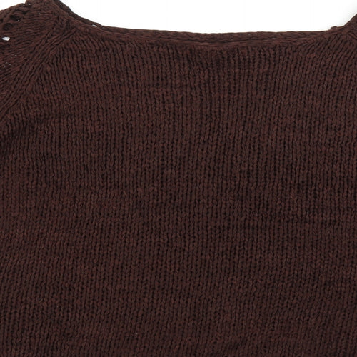 Sydney Easton Womens Brown   Pullover Jumper Size XL