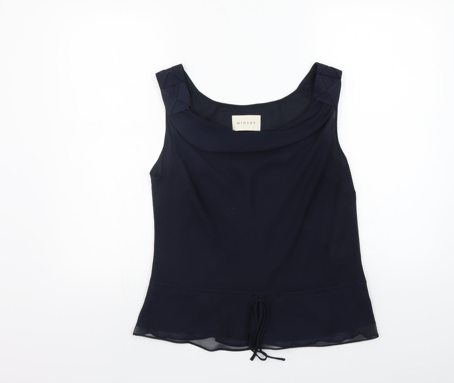 MINUET  Womens Blue   Basic T-Shirt Size 14