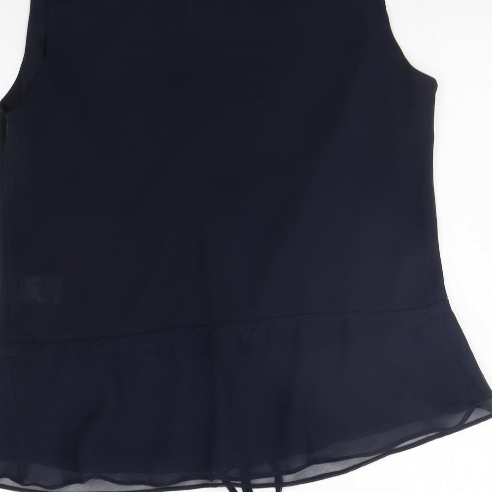 MINUET  Womens Blue   Basic T-Shirt Size 14