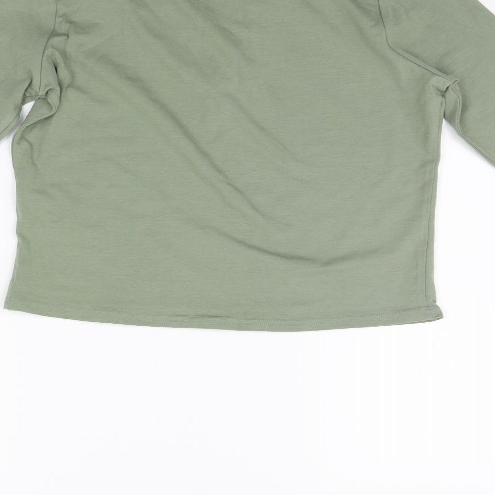 New Look Womens Green   Basic T-Shirt Size 12
