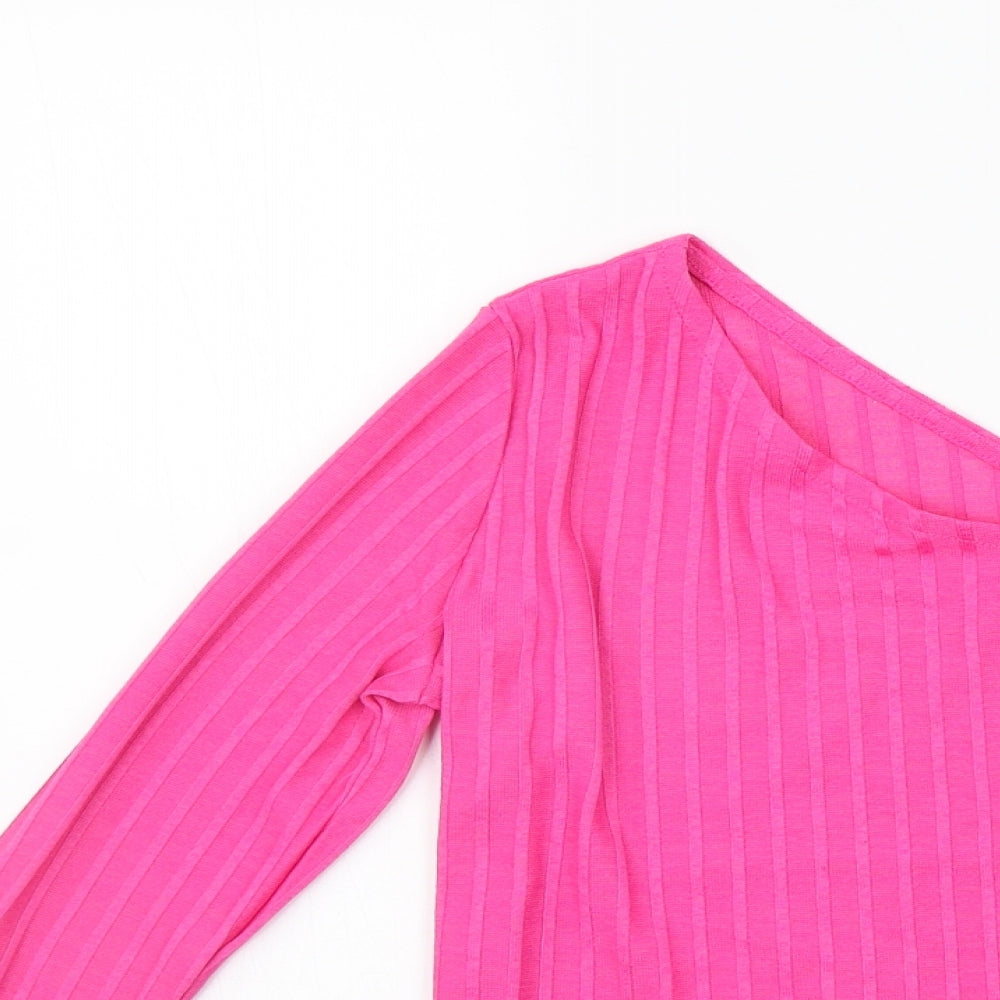 Divided Womens Pink   Basic T-Shirt Size M