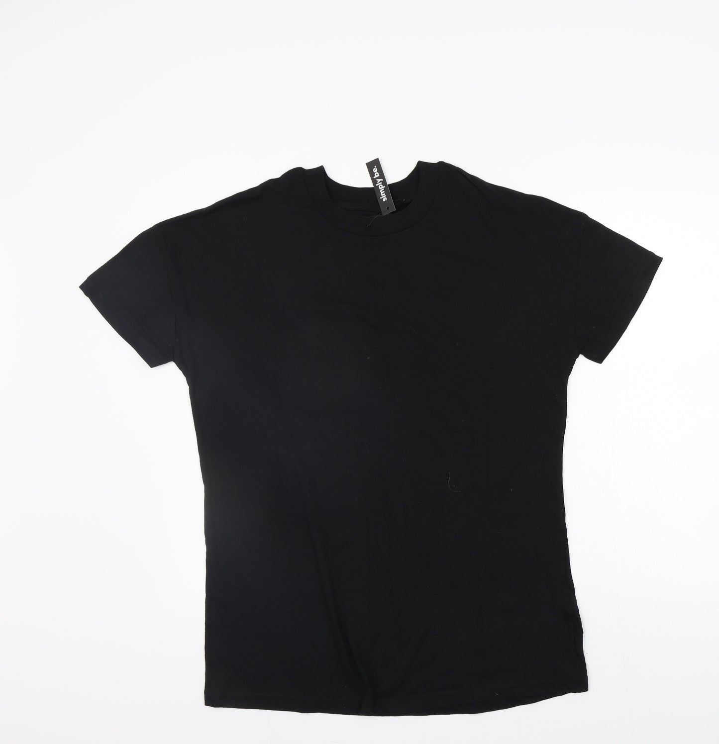 Simply Be Womens Black   Basic T-Shirt Size 12
