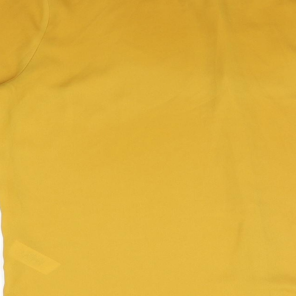 Primark Womens Yellow   Basic Button-Up Size 12